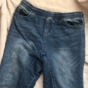 pants were worn once , in perfect condition